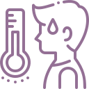 ikona - podwyższona temperatura