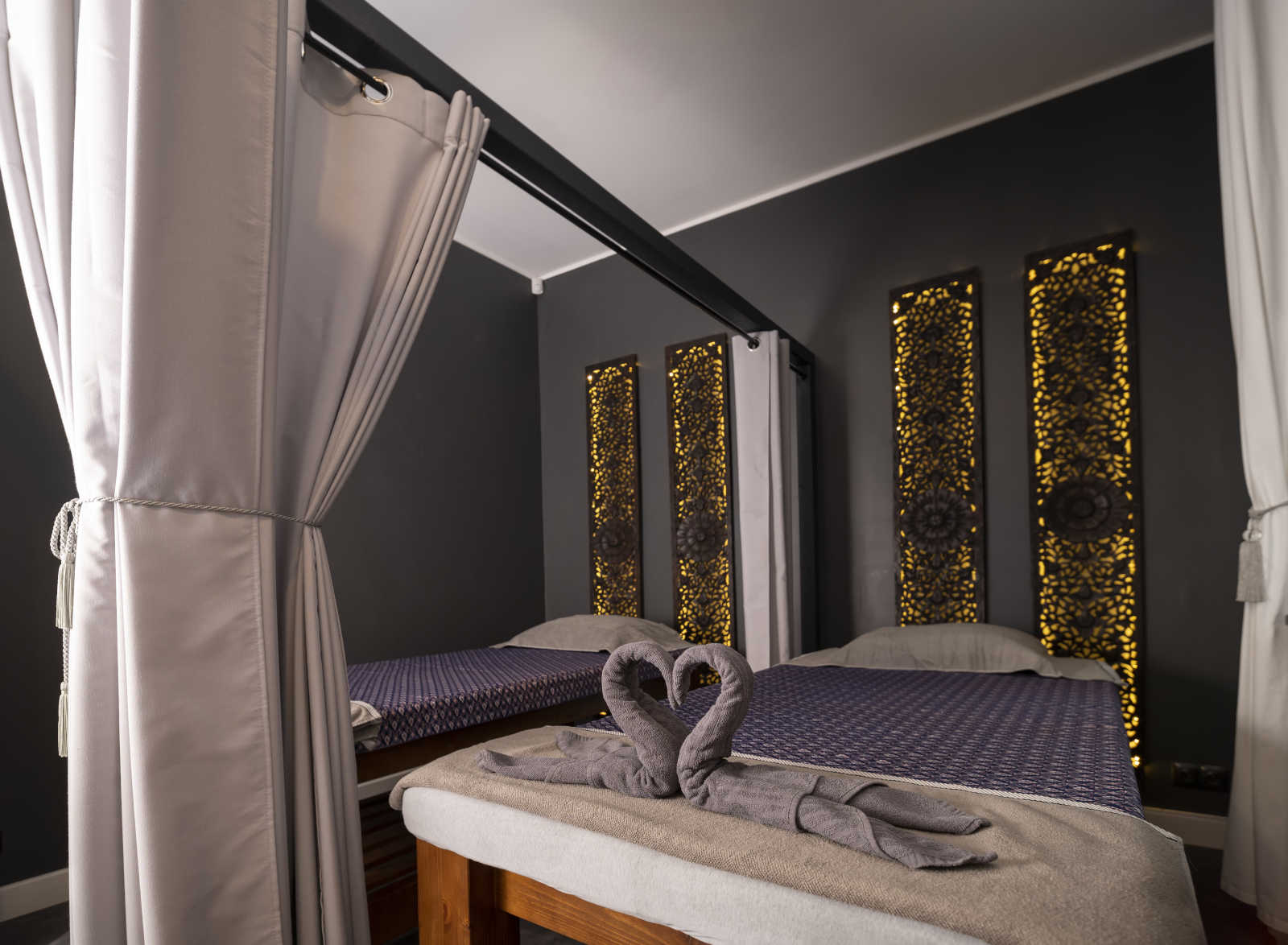 wnętrze salonu sabai jai w Gdańsku na ulicy Szerokiej