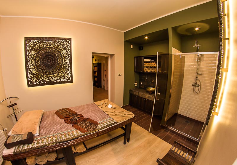 wnętrze salonu sabai jai Gdańsk Jaśkowa Dolina