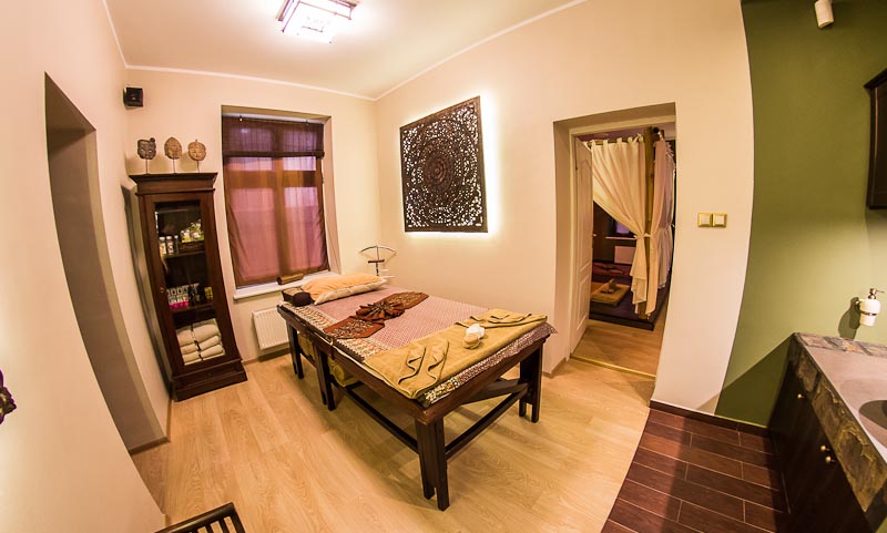 wnętrze salonu sabai jai Gdańsk Jaśkowa Dolina