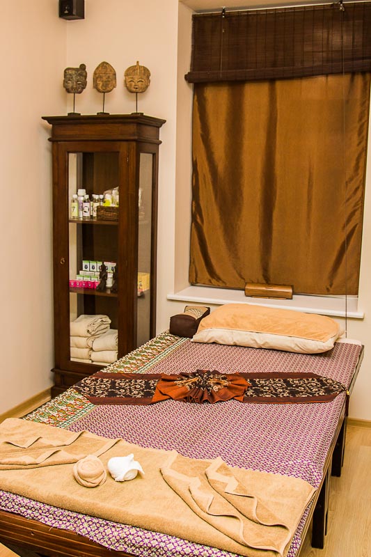 wnętrze salonu sabai jai Gdańsk Jaśkowa Dolina