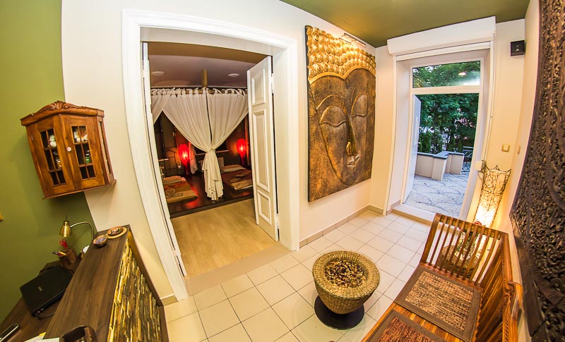 wnętrze salonu sabai jai Gdańsk Jaśkowa Dolina