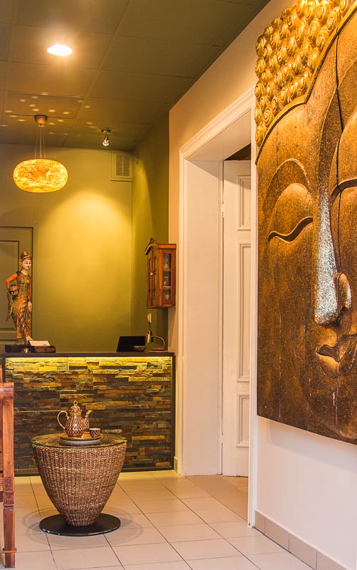 wnętrze salonu sabai jai Gdańsk Jaśkowa Dolina