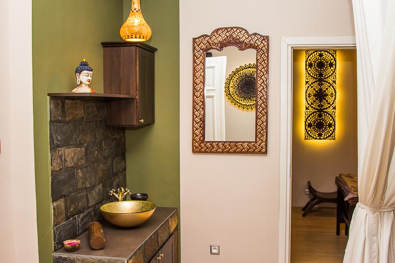 wnętrze salonu sabai jai Gdańsk Jaśkowa Dolina