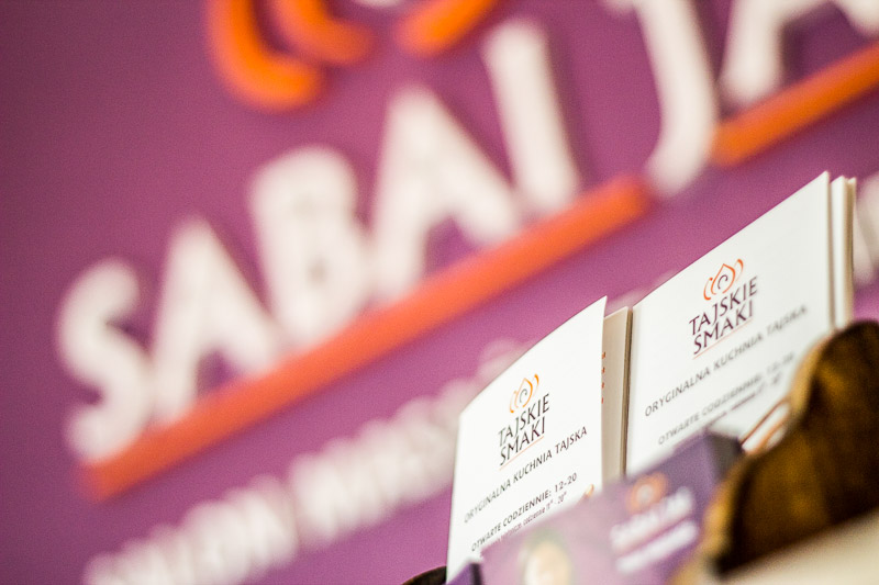 wnętrze salonu sabai jai Gdańsk Jaśkowa Dolina