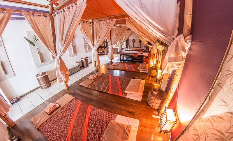 wnętrze salonu sabai jai Gdynia