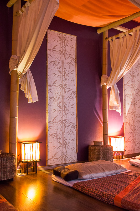 wnętrze salonu sabai jai Gdynia