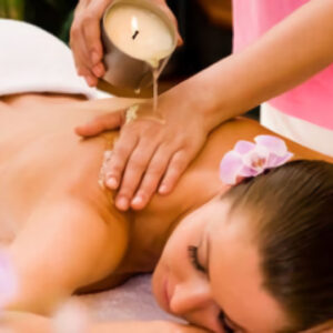 Masaż tajski świecą aromatyczną - salony Sabai Jai Trojmiasto